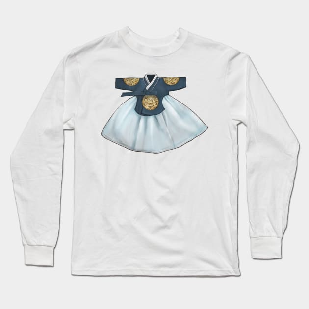 Hanbok Long Sleeve T-Shirt by Anicue